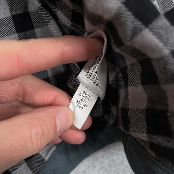 Duluth Trading Limber Jac Shacket Mens Medium Fire Hose Flannel Lined Jacket - Picture 11 of 11